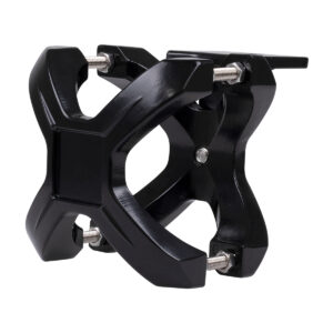 GloboStar® 85556 ΣΕΤ 2 Βάσεις Στήριξης για Μπάρες – Προβολάκια LED Rollbar JEEP BAR Holder – Brackets – 2.25″ έως 3″ Inches Universal