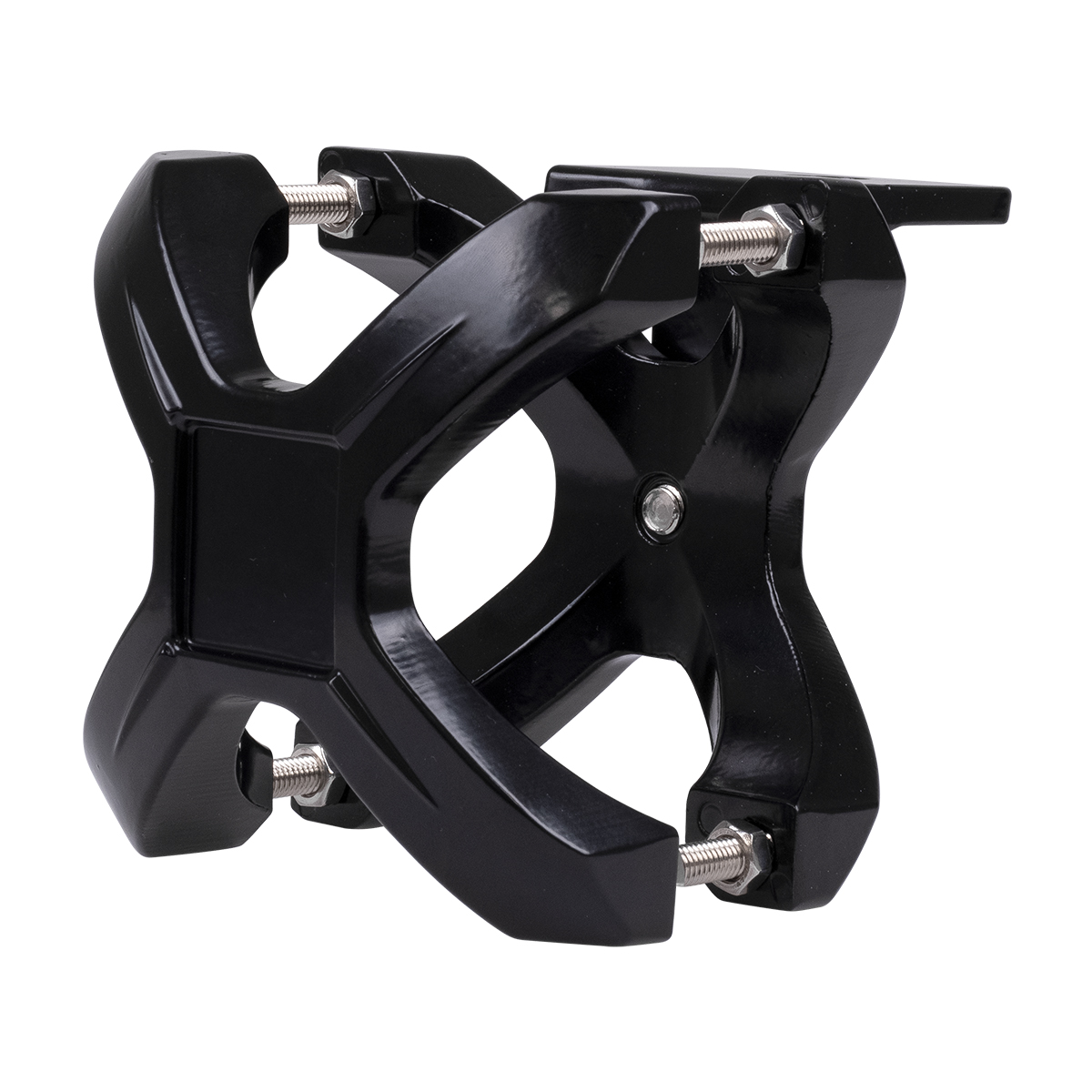 GloboStar® 85556 ΣΕΤ 2 Βάσεις Στήριξης για Μπάρες – Προβολάκια LED Rollbar JEEP BAR Holder – Brackets – 2.25″ έως 3″ Inches Universal