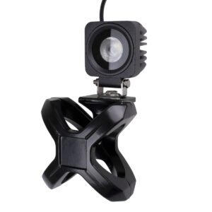 GloboStar® 85556 ΣΕΤ 2 Βάσεις Στήριξης για Μπάρες – Προβολάκια LED Rollbar JEEP BAR Holder – Brackets – 2.25″ έως 3″ Inches Universal