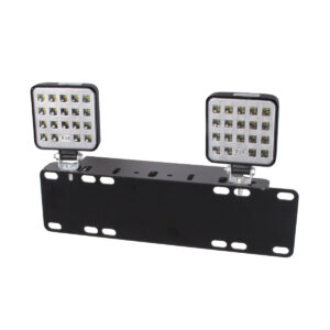 GloboStar® 85561 Βάση για Μπάρα η Προβολάκια Εργασίας LED με Θέση για Πινακίδα Αυτοκινήτου – Universal