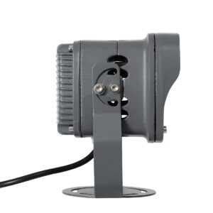 GLOBOSTAR® FLOODXENA 90121 Προβολέας Σποτ Wall Washer LED 12W 1320lm 10° AC 220-240V Αδιάβροχο IP65 Θερμό Λευκό 2700K – Bridgelux SMD Chip – Γκρι Ανθρακί – Μ13.5 x Π11.5 x Υ15cm – 3 Χρόνια Εγγύηση