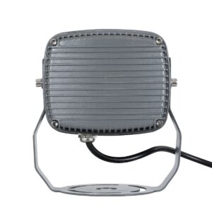 GLOBOSTAR® FLOODXENA 90121 Προβολέας Σποτ Wall Washer LED 12W 1320lm 10° AC 220-240V Αδιάβροχο IP65 Θερμό Λευκό 2700K – Bridgelux SMD Chip – Γκρι Ανθρακί – Μ13.5 x Π11.5 x Υ15cm – 3 Χρόνια Εγγύηση