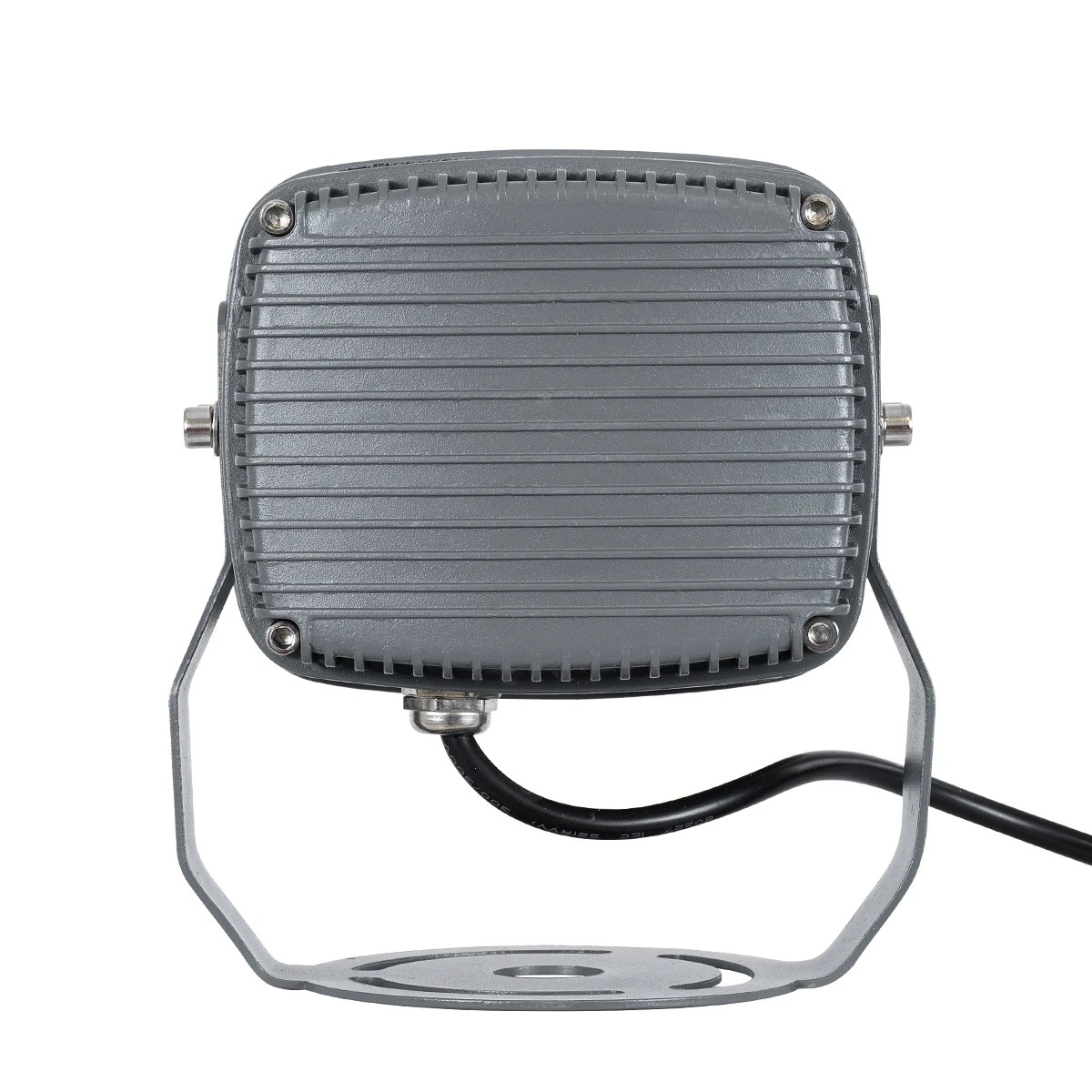 GLOBOSTAR® FLOODXENA 90121 Προβολέας Σποτ Wall Washer LED 12W 1320lm 10° AC 220-240V Αδιάβροχο IP65 Θερμό Λευκό 2700K – Bridgelux SMD Chip – Γκρι Ανθρακί – Μ13.5 x Π11.5 x Υ15cm – 3 Χρόνια Εγγύηση