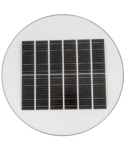 GLOBOSTAR® PARK 90500 Φωτιστικό Κεφαλής Post Top Πλατείας/Πάρκου LED 25W 2000lm 120° με Ενσωματωμένο Φωτοβολταϊκό Panel 6V 20W & Επαναφορτιζόμενη Μπαταρία Li-ion 3.2V 25000mAh με Αισθητήρα Ημέρας-Νύχτας Αδιάβροχο IP65 Ψυχρό Λευκό 6000K – Γκρι Ανθρακί – Μ50 x Π50 x Υ19cm – 2 Χρόνια Εγγύηση