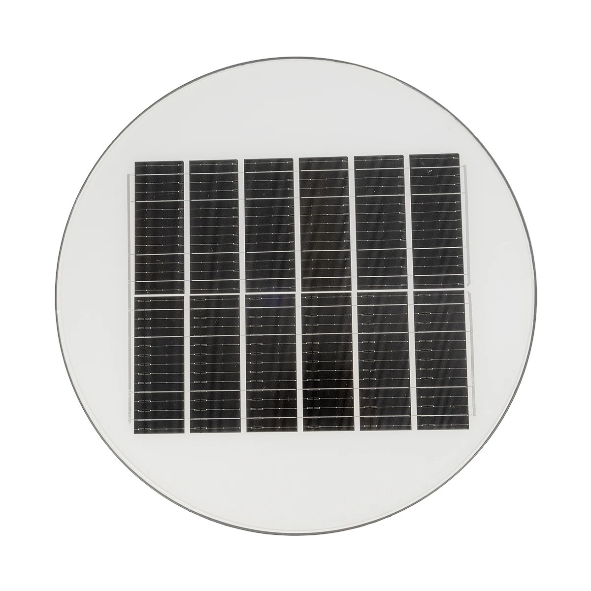 GLOBOSTAR® PARK 90500 Φωτιστικό Κεφαλής Post Top Πλατείας/Πάρκου LED 25W 2000lm 120° με Ενσωματωμένο Φωτοβολταϊκό Panel 6V 20W & Επαναφορτιζόμενη Μπαταρία Li-ion 3.2V 25000mAh με Αισθητήρα Ημέρας-Νύχτας Αδιάβροχο IP65 Ψυχρό Λευκό 6000K – Γκρι Ανθρακί – Μ50 x Π50 x Υ19cm – 2 Χρόνια Εγγύηση