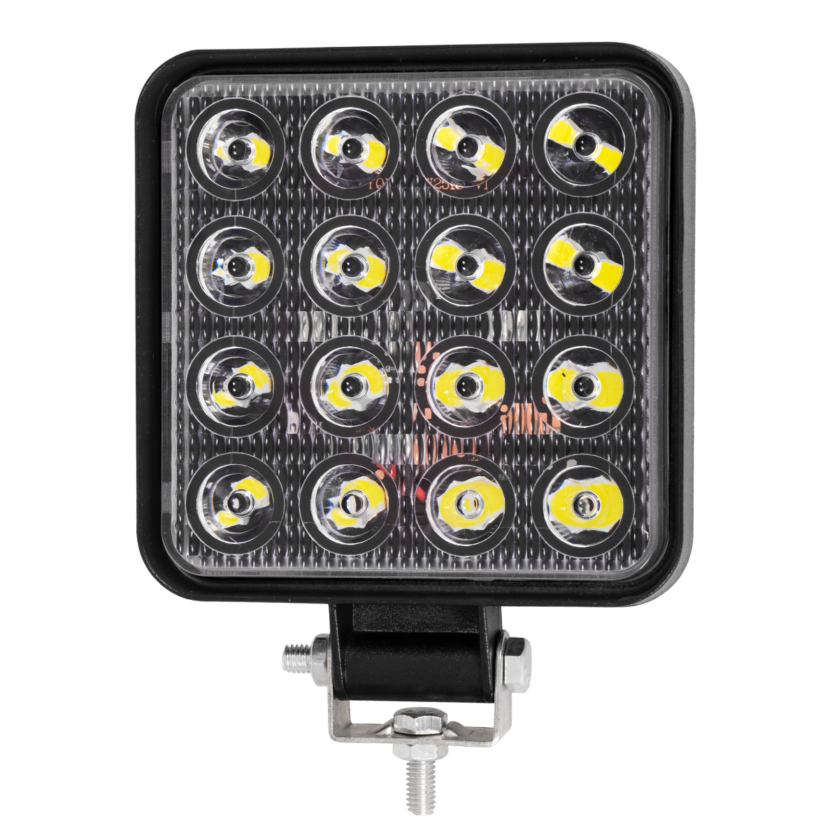 GLOBOSTAR® WORKPRO 85409 Προβολάκι LED 48W 4800lm 45° DC 10-30V Αδιάβροχο IP65 Ψυχρό Λευκό 6000K – CREE COB Chip – Μ10.8 x Π3.2 x Υ12.8cm – 2 Χρόνια Εγγύηση