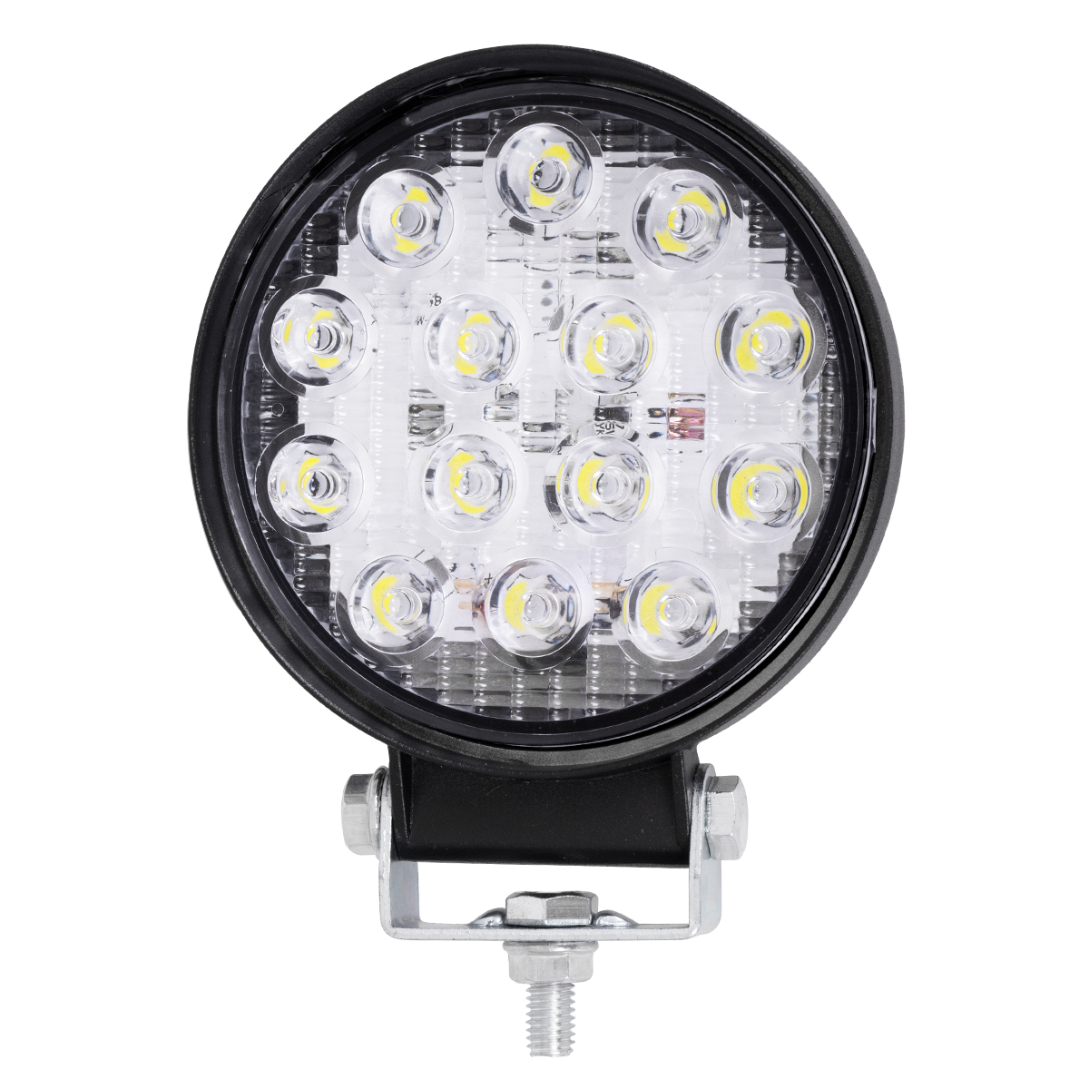GLOBOSTAR® WORKPRO 85406 Προβολάκι LED 42W 4200lm 45° DC 10-30V Αδιάβροχο IP65 Ψυχρό Λευκό 6000K – CREE COB Chip – Μ11.4 x Π3 x Υ12.8cm – 2 Χρόνια Εγγύηση
