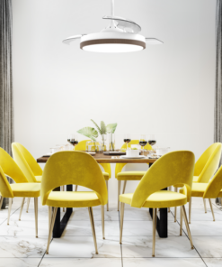 ΑΝΕΜΙΣΤΗΡΑΣ ΟΡΟΦΗΣ ΦΩΣ DIMMABLE Φ106ΕΚ DC35W 3 ABS ΔΙΑΦΑΝΑ ΠΤΕΡΥΓΙΑ ΤΗΛΕΧΕΙΡΙΣΤΗΡΙΟ 2 ΑΝΑΡΤ 13&25EK ACA – FANKKWH10G