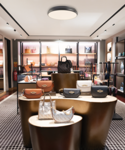 ΟΡΟΦΗΣ Φ/Σ LED 70W 5600LM ΜΑΥΡΟ ΜΕΤ/ΚΟ D80XH8CM KALLISTA ACA – HM27LEDC80BKCCT