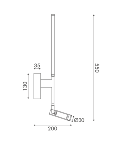 ΕΠΙΤΟΙΧΟ Φ/Σ LED 5W + COB 3W 700LM 3000K IP20 ΛΕΥΚΟ ΑΛΟΥΜΙΝΙΟ + ΑΚΡΥΛΙΚΟ ACA – HM616LEDWWH