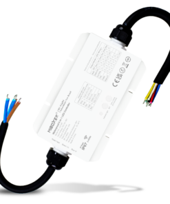 MiBoxer RF Controller/Dimmer για Ταινίες LED 12V/24V/48V 240W/480W/960W Μονόχρωμες/CCT/RGB/RGBW/RGB+CCT Αδιάβροχο IP67 ACA – A-LS2-WP