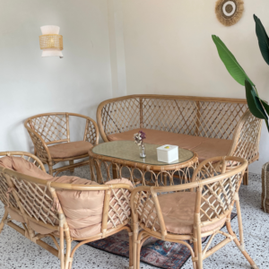 JAPAN-ΦΩΤΙΣΤΙΚΟ ΕΠΙΤΟΙΧΟ ΜΠΕΖ ΥΦΑΣΜΑΤΙΝΟ ΣΥΜΒΑΤΙΚΟ ΙΡ20 1xΕ27 W240xD150xH280mm ACA – LT40WBGW