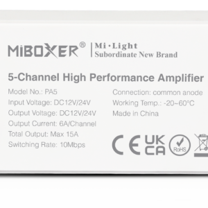 AMPLIFIER 5 CHANNEL ACA – A-PA5