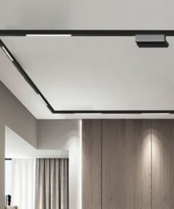 Inlight Φωτιστικό LED 30W 3CCT για μαγνητική ράγα σε μαύρη απόχρωση D:54,3X2,2X4,3cm (TM0030-Black)