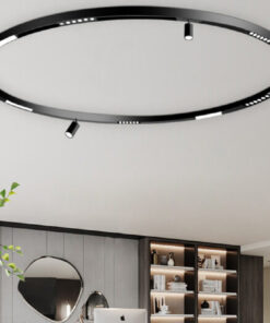 Inlight Σποτ για Curved μαγνητική ράγα LED 20W 3000K σε μαύρη απόχρωση D:5,8×14,5cm (TMC0061-Black)