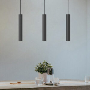 Inlight Φωτιστικό LED 6W 3000K για μαγνητική Mini ράγα σε μαύρη απόχρωση D:30cm (TMM0101-Black)