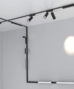 Inlight Φωτιστικό LED 30W 3CCT για Ultra-Thin μαγνητική ράγα σε μαύρη απόχρωση D:7X11,5X21,3cm (TMU0120-Black)