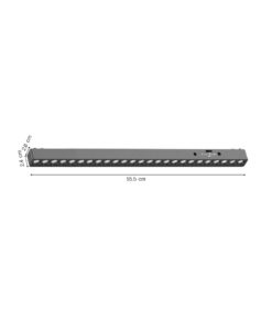 Inlight Φωτιστικό LED 25W 3000K-6000K για Ultra-Thin μαγνητική ράγα σε λευκή απόχρωση by Tuya and Zigbee D:55,5X2,6X2,4cm (TMZ0010-White)