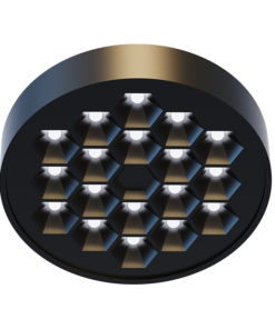 ΜΙΝΙ ΜΑΥΡΟ ΜΑΓΝΗΤΙΚΟ ΣΠΟΤ 24V DC 10W 4000K 690LM 50° RA90 5YRS Φ97*32ΜΜ ACA – TREYE1040B