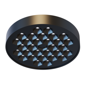 ΜΙΝΙ ΜΑΥΡΟ ΜΑΓΝΗΤΙΚΟ ΣΠΟΤ 24V DC 15W 4000K 1100LM 50° RA90 5YRS Φ122*32ΜΜ ACA – TREYE1540B