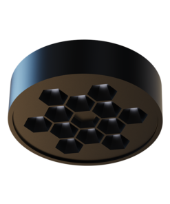 ΜΙΝΙ ΜΑΥΡΟ ΜΑΓΝΗΤΙΚΟ ΣΠΟΤ 24V DC 5W 3000K 270LM 50° RA90 5YRS Φ71*32ΜΜ ACA – TREYE530B