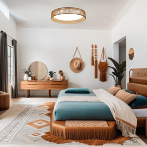 Inlight Πλαφονιέρα οροφής LED 36W 3CCT (by switch on base) από σχοινί και ακρυλικό D:43cm (42039-B)