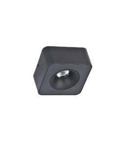 Inlight Downlight Mounted σποτ 8W 3CCT σε μαύρη απόχρωση (X00260B)