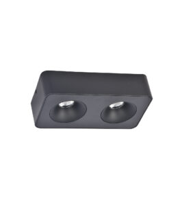 InLight Downlight Mounted σποτ 2*8W 3CCT σε μαύρη απόχρωση (X00270B)