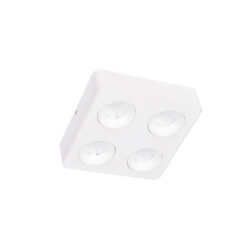 Inlight Downlight Mounted σποτ 4*8W 3CCT σε λευκή απόχρωση (X00290W)