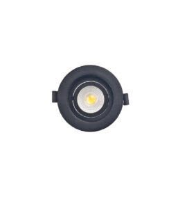 Inlight Downlight σποτ GU10 σε μαύρη απόχρωση (X00300B)