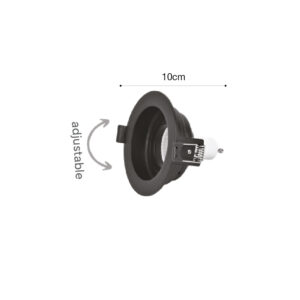 Inlight Downlight σποτ GU10 σε λευκή απόχρωση (X00300W)