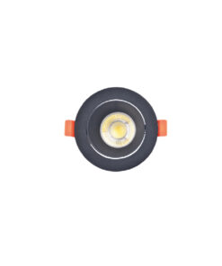 Inlight Downlight σποτ GU10 σε μαύρη απόχρωση (X00310B)