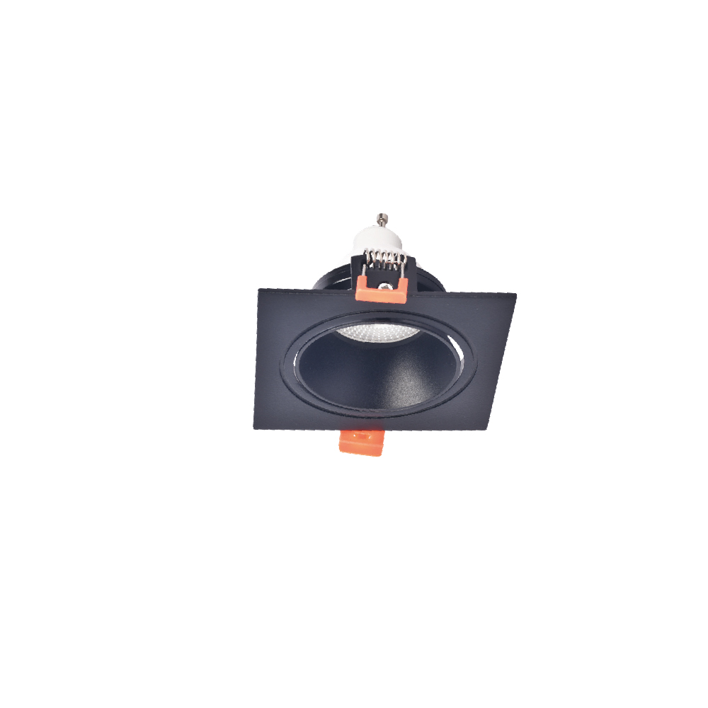 Inlight Downlight σποτ GU10 σε μαύρη απόχρωση (X00320B)