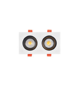 Inlight Downlight σποτ GU10 σε λευκή και μαύρη απόχρωση (X00330WB)