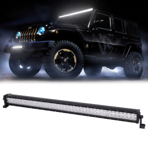 GloboStar® 85464 PRO Series Μπάρα Ίσια – Straight για Αυτοκίνητα & Φορτηγά LED CREE XBD 240W 24000lm DC 10-30V Αδιάβροχη IP65 Ψυχρό Λευκό 6000K