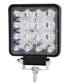 GLOBOSTAR® WORKPRO 85407 Προβολάκι LED 48W 4800lm 45° DC 10-30V Αδιάβροχο IP65 Ψυχρό Λευκό 6000K – CREE XBD Chip – Μ10.8 x Π3.2 x Υ12.8cm – 2 Χρόνια Εγγύηση