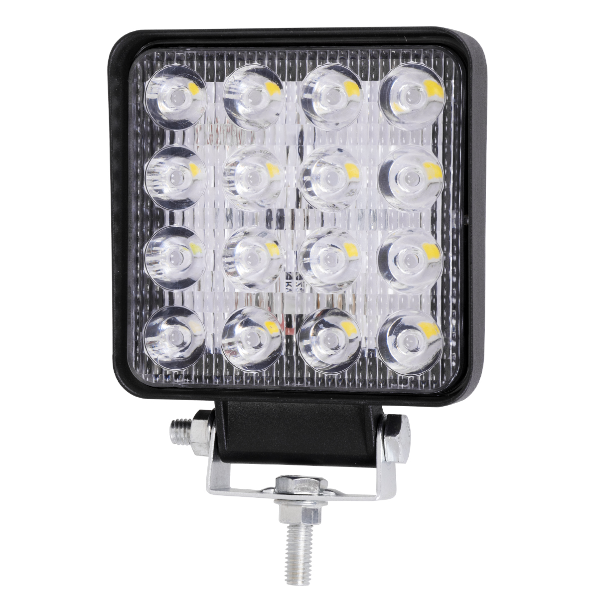 GLOBOSTAR® WORKPRO 85407 Προβολάκι LED 48W 4800lm 45° DC 10-30V Αδιάβροχο IP65 Ψυχρό Λευκό 6000K – CREE XBD Chip – Μ10.8 x Π3.2 x Υ12.8cm – 2 Χρόνια Εγγύηση