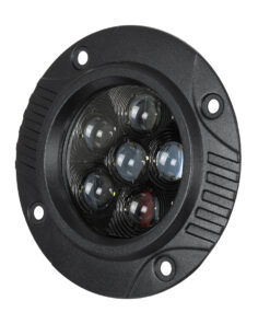 GloboStar® 85445 PRO Series Χωνευτός Προβολέας Εργασίας – Φώτα Ημέρας – Working Light – DRL για Αυτοκίνητα & Φορτηγά LED CREE XBD 24W 2400lm DC 10-30V Αδιάβροχο IP65 Ψυχρό Λευκό 6000K