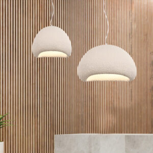 Inlight Κρεμαστό φωτιστικό από Fiberglass 1XE27 D:60cm (4067-A)