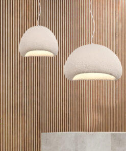 Inlight Κρεμαστό φωτιστικό από Fiberglass 1XE27 D:40cm (4067-C)