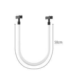 InLight Φωτιστικό LED 8W 3000K για Ultra-Thin μαγνητική ράγα σε μαύρη απόχρωση D:50cm (T04501-Black)