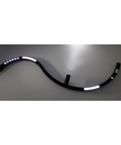 Inlight Γραμμικό φωτιστικό LED 12W 3CCT για Curved μαγνητική ράγα σε μαύρη απόχρωση D:34×2,2×2,5cm (TMC0021-Black)