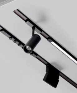 Inlight Φωτιστικό LED 2*9W 3CCT για Ultra-Thin μαγνητική ράγα σε μαύρη απόχρωση D:4,4X16cm (TMU0140-Black)