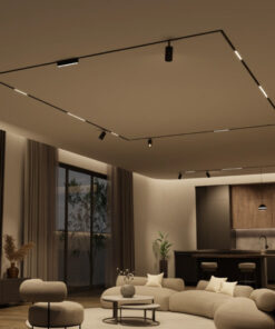 Inlight Γραμμικό φωτιστικό LED 20W 3CCT για ultra thin ράγα σε λευκή απόχρωση D:62X2,6X4,8cm (TMU0170-White)