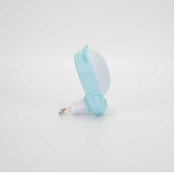 ΦΩΤΑΚΙ ΝΥΚΤΟΣ ΜΕ ΔΙΑΚΟΠΤΗ LED ΑΡΚΟΥΔΑΚΙ ΜΠΛΕ 1.2W EUROLAMP – 145-15064