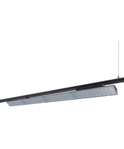 ΦΩΤΙΣΤΙΚΟ ΓΡΑΜΜΙΚΟ ΡΑΓΑΣ ΚΙΝΗΤΟ LED 4 ΓΡΑΜΜΩΝ 40W 114cm 3CCT ΜΑΥΡΟ PRO EUROLAMP – 145-59324