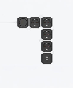 ΠΟΛΥΠΡΙΖΟ 4 ΘΕΣΕΩΝ ΚΑΙ 2 USB (TYPE A & C) ΣΠΑΣΤΟ ΜΕ ΚΑΛΩΔΙΟ ΚΑΙ ΔΙΑΚΟΠΤΗ 3×1,5mm 2m ΜΕ ΠΡΟΣΤΑΣΙΑ ΕΠΑΦΩΝ EUROLAMP – 147-62460