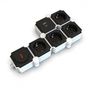 ΠΟΛΥΠΡΙΖΟ 4 ΘΕΣΕΩΝ ΚΑΙ 2 USB (TYPE A & C) ΣΠΑΣΤΟ ΜΕ ΚΑΛΩΔΙΟ ΚΑΙ ΔΙΑΚΟΠΤΗ 3×1,5mm 2m ΜΕ ΠΡΟΣΤΑΣΙΑ ΕΠΑΦΩΝ EUROLAMP – 147-62460