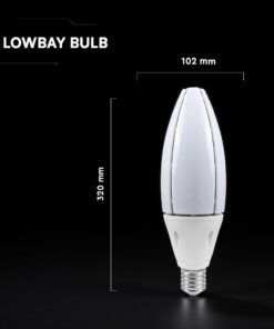 LED Λάμπα E40 60W V-TAC Cree Chip 300° 6500lm Ψυχρό Λευκό 6500K 6yrs Wty – 211886