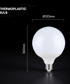 22W LED Bulb E27 G120 Plastic CREE CHIP 6400K V-TAC – 21200236